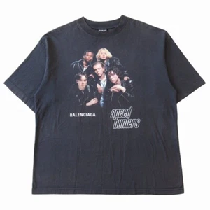 18AW Balenciaga “SPEED HUNTERS” Speed Hunters T-shirt Cut & Sewn Short Used d9ef - Picture 1 of 5