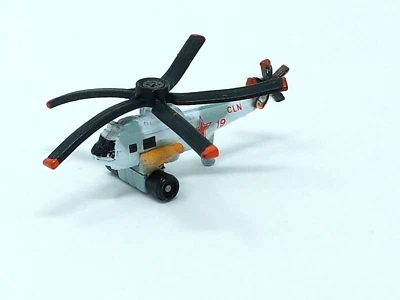 Micro Machines Galoob 1987 mini Military SH-3H Sea King Helicopter CLN 19 cln19 - Image 1 of 4