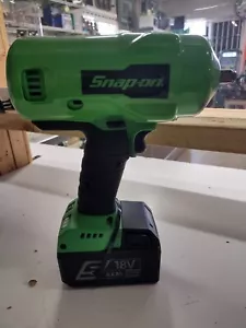 Snap On Tools CT9050G GREEN 18V Brushless 1/2" Cordless Impact Battery & Boot - Picture 1 of 11