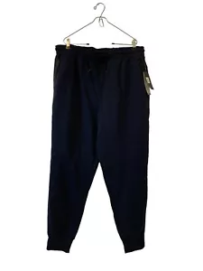 NUOVO! LEG3ND JOGGER UOMO COMFORT FIT ACTIVE TAGLIA GRANDE 2X NAVY GESTIONE UMIDITÀ - Foto 1 di 17