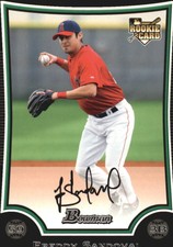 2009 Bowman #216 Freddy Sandoval (RC)
