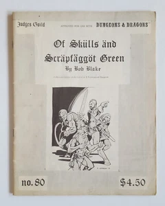 VON SKULLS UND SCRAPFAGGOT GRÜN SAMMLEREDITION GENCON X RICHTER ZUNFT 1979 - Bild 1 von 2