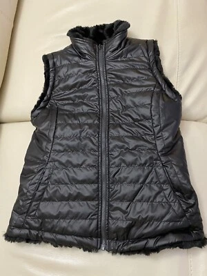 Chaleco Nicole Miller Original para Mujer Negro Piel Sintética Talla S Foto 1 de 4