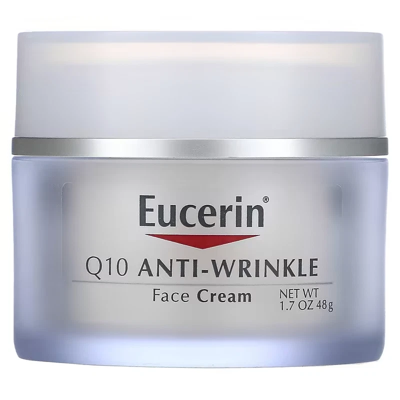 Eucerin Q10 Anti Wrinkle Night Cream 48g  Dermatologist Recommended - Image 1 of 4