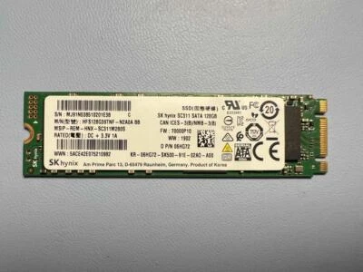SK Hynix 128GB SSD SC311 M.2 HFS128G39TNF-N2A0A BB MSIP-REM-HNX-SC311M280S SATA - Image 1 of 2