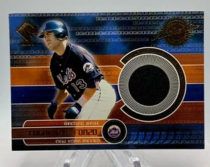 2001 Pacific Private Stock - Game-Used Gear #109 Edgardo Alfonzo (MEM) - Picture 1 of 2