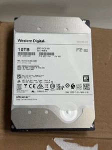 Disque dur 3,5" SATA 6 Go/s 7,2 K tr/min WD Ultrastar DC HC510 (10 To) - Photo 1/6