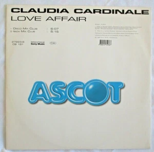 CLAUDIA CARDINALE - MAXI (12") "LOVE AFFAIR" (DISCO MIX CLUB & IBIZA MIX CLUB) - Picture 1 of 2