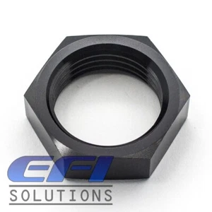 Bulkhead Nut Fitting AN12 (Black) 924-12BLK - Picture 1 of 1