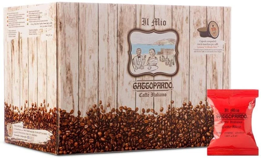 CAFFE GATTOPARDO | A MODO MIO | 400 CAPSULE A MODO MIO MISCELA RICCO | 4 CONFEZI