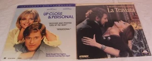Lot of 2 Laserdiscs: Up Close and Personal & La Traviata --- LD Sealed - Picture 1 of 9