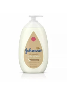 Johnsons Skin Nourish Baby Lotion with Vanilla & Oat Extracts 16.9 fl oz 3 Pack - Picture 1 of 2