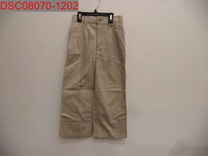 NWOT - Gegrge Boys' Khaki Adjustable Waist Uniform Pants, Size 6, 72097221628 - Picture 1 of 6