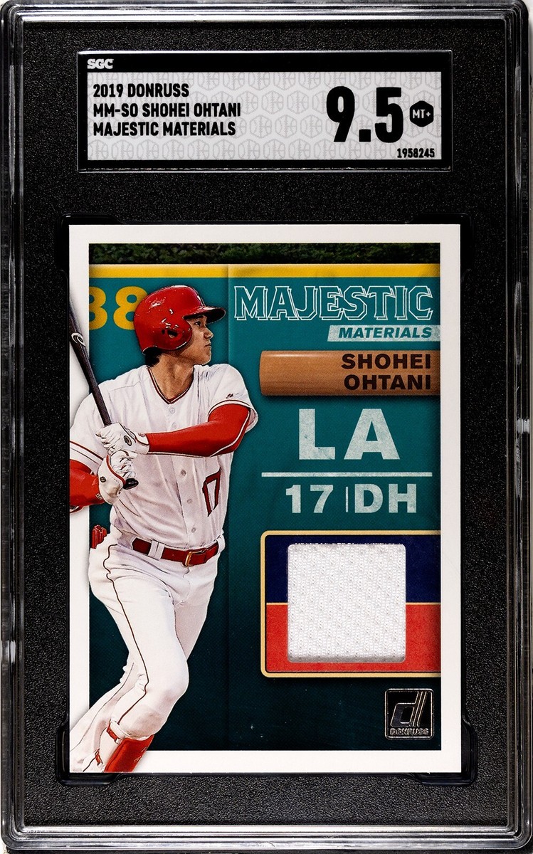大谷翔平 2019 paniniパッチカード MajesticMaterials 2019 Panini Donruss - Shohei Ohtani #MM-SO for sale | eBay