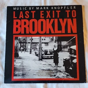 LAST EXIT TO BROOKLYN Soundtrack LP Mark Knopfler (1989) - Promo Copy! VG+ - Picture 1 of 7