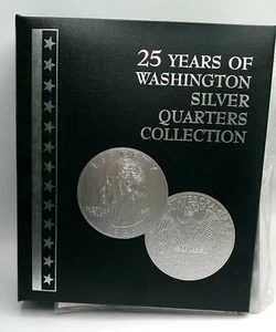 25 Years Of Washington Silver Quarters Collection D01 A - Picture 1 of 6