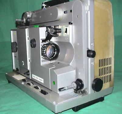 BAUER P7 TS Univers. 16mm Tonfilm Projektor Sound Film Lens ISCO Kiptaron 1,3/50 - Image 1 of 4