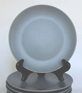 Set Of 5 - IKEA NEW Dinera 12011 Matte Blue/Gray Salad Plates - Picture 1 of 4