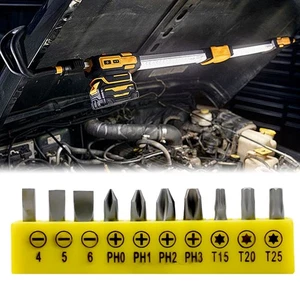 Screwdriver Bit Wrench Tool 10Pcs/set 3 Shape 6.35mm Metal Screwdriver - Picture 1 of 23