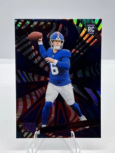 2025 Panini Revolution RED SWIRL #219 JAXSON DART (RC) Rookie New York Giants🔥 - Bild 1 von 2