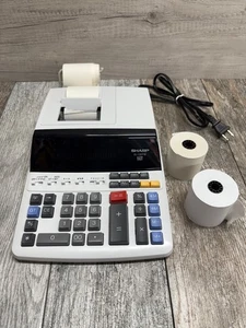Calculadora de impresión Sharp EL-1197PIII de 12 dígitos de alta resistencia a 2 colores - Imagen 1 de 14