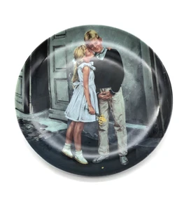 1986 Vintage Det Dirste Svaermeri af Kurt Ard Copenhagen Porzellan Glas Teller - Bild 1 von 6