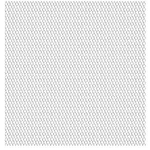  Cerca de alambre de jardín de acero inoxidable 19,7"x19,7" 0,8"x0,4"x0,1" - Imagen 1 de 3