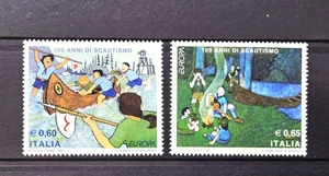 Italy: 2007 Europa CEPT/ Scouts. Set Of 2v, MNH - Picture 1 of 1