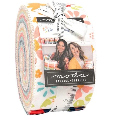 Delightfully Yours Jelly Roll by Sherri & Chelsi for Moda Fabrics - Image 1 of 3
