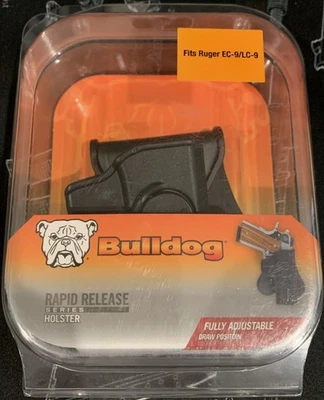 Быстросъемная полимерная кобура Bulldog Cases для правосторонней стойки, Ruger LC9 (RR-LC9) - Изображение 1 из 4
