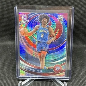 Panini Spectra Asia Red #160 2022-23 Jalen Williams Thunder radiocontrol - Imagen 1 de 2