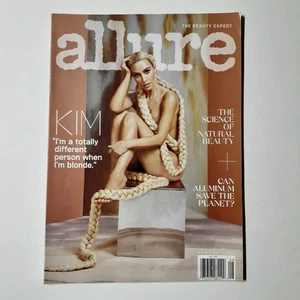 Allure Magazine August 2022 Kim Blonde Beauty Science Natural Beauty - Picture 1 of 2