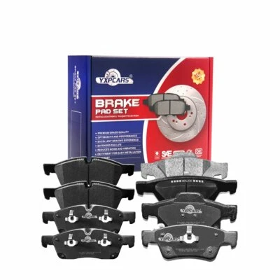 Pastillas de freno delanteras y traseras aptas para Dodge Durango Jeep Grand Cherokee 2011-2018 Foto 1 de 4