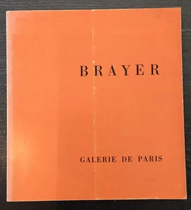 catalogue - YVES BRAYER - 1976 - Galerie de Paris - - Picture 1 of 2