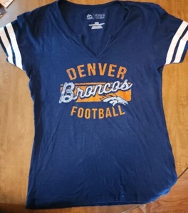 T-shirt calcio donna Denver Broncos taglia M - Foto 1 di 4