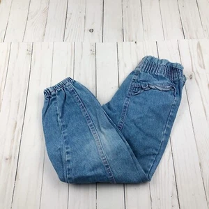 Vintage Carbon Copies Girls High Wasited Elastic Waist Jeans Size 5 - Picture 1 of 4