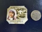 Madre Mother Teresa Saint Mocambique 2011 Perforated Stamp (b)