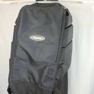 Bag Boy T-700 Black Golf Club Bag Wheeled Travel Cover Padded Top - Picture 1 of 12