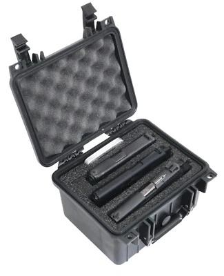 Case Club Waterproof 3 Pistol & 3 Magazine Case with Included Silica Gel - Image 1 of 4
