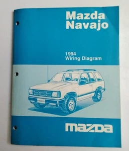1994 Mazda Navajo Wiring Diagram - Picture 1 of 1
