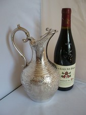 CLARET JUG VICTORIAN STERLING SILVER GLASGOW 1890