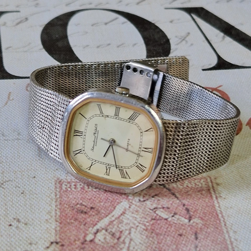 IWC klassische Armbanduhr, Luxusuhr, Quartz, vintage - Bild 1 von 4