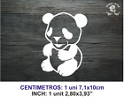 Panda Oso Bear Animal Molto Pegatina Vinyl Sticker Decal Aufkleber Adesivi