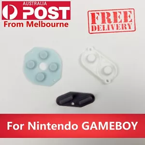 GB REPLACEMENT CONDUCTIVE Buttons A-B, D-pad FOR Nintendo Gameboy DMG - Picture 1 of 3