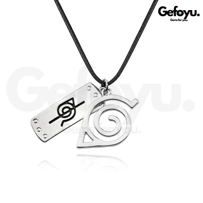 Naruto Kette - Konoha Nukenin Halskette - Sasuke Itachi - Anime Geschenk - Bild 1 von 4