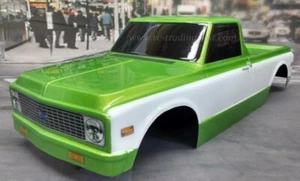 1972 Chevy C10 Custom Painted RC Body 1/10-1/8 (WB320mm) (T/E-Maxx/Revo/Savage) - Picture 1 of 5
