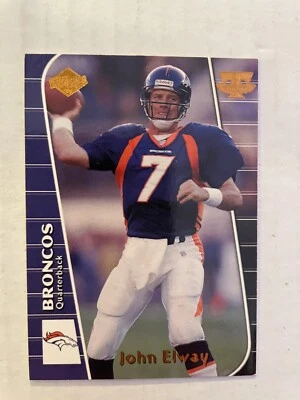 1999 Collectors Edge John Elway #T115 Denver Broncos - Image 1 of 2