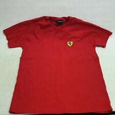 Ferrari T Shirt Red Official Retro 2002 Women's L Large F1 Supercars inc UK P+P