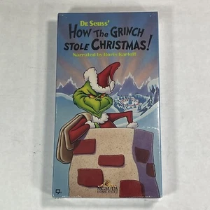 Neu versiegelt Original 1966 Version Wie der Grinch Weihnachten stahl (VHS, 1994) MGM - Bild 1 von 7