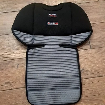 Britax Marathon CT Click Tight Car seat Cover insert Replacement Pad Black Gray - Image 1 of 3